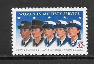 SCOTT  3174  WOMEN IN MILITARY  32¢  SINGLE  MNH  SHERWOOD STAMP