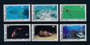 [46862] Wallis & Futuna 1981 Marine life Fish Corals MNH