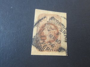 GB QV Postal Stationery Cutdown  Stock#19126