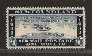 NEWFOUNDLAND  SC# C12A (NOTE: NOT VALID FOR POSTAGE)  VF/MNH