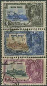 HONG KONG #147, 149, 150 USED