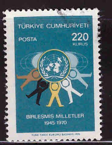 TURKEY Scott 1866 UN stamp Used