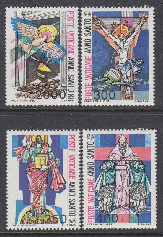 Vatican City 721-724 MNH VF