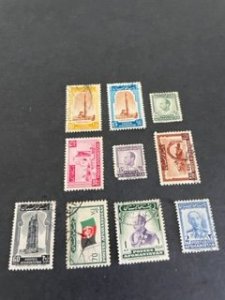 Afghanistan sc 369,370,372-375,378,379,382,384 u