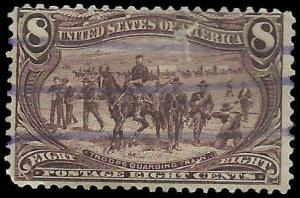 # 289 Violet Brown Used Troops Guarding Wagon Train