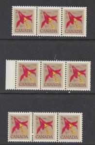 CANADA INKING ERRORS ON SCOTT 707 VF MINT NH (BS3301)