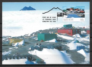 1999 Australian Antarctic T.   L125 Mawson Station: Station Buildings maxi card