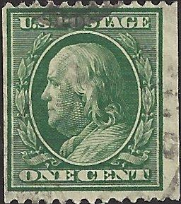 # 348 USED GREEN BEN FRANKLIN