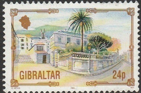 Gibralter, #638 Used From 1993-94