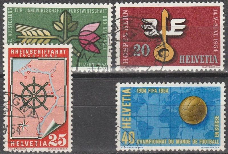 Switzerland #347-50 F-VF Used CV $7.00 (D1824)