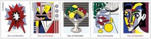 US Roy Lichtenstein forever strip A (5 stamps) MNH 2023 May 1 