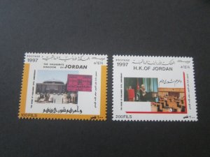 Jordan 1997 Sc 1583-84 set MNH