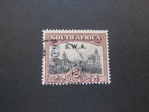 South West Africa 1927 Sc 99ab FU