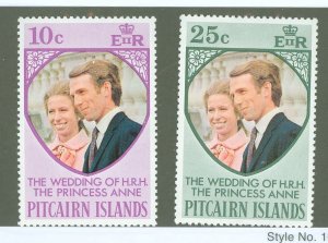 Pitcairn Islands #135-136  Single (Complete Set)