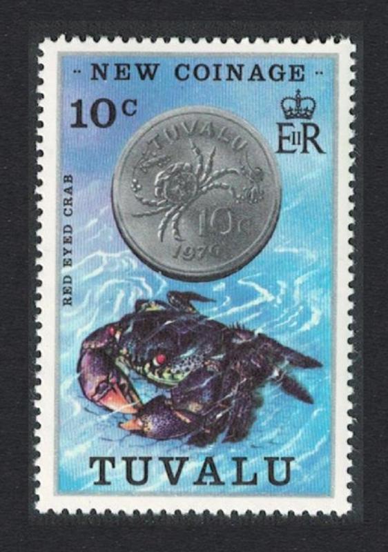 Tuvalu Crab New Coinage 1v SG#27