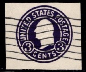 #U436a Washington  Cut Square - Used