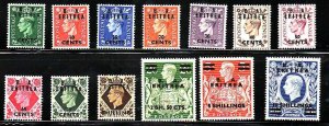 Great Britain Eritrea-Sc#14-26- id9-unused NH KGVI set-1950-