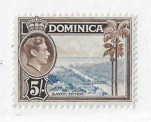 Dominica Sc #109  5sh OG VF