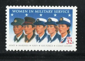 3174 * WOMEN IN MILITARY SERVICE *  U.S. Postage Stamp MNH
