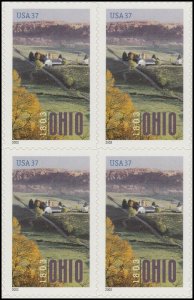 US 3773 Statehood Ohio 37c block 4 MNH 2003