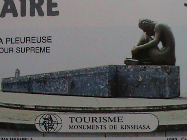 ​ZAIRE-1983 SC# 1115-20-WORLD FAMOUS  KINSHASA MONUMENTS -MNH BLOCK VERY FINE