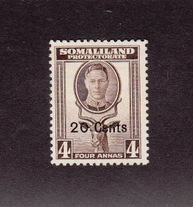 Somaliland Protectorate Scott #119 Unused, No Gum