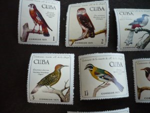 Stamps - Cuba - Scott# 1659-1666 - Mint Hinged Set of 8 Stamps