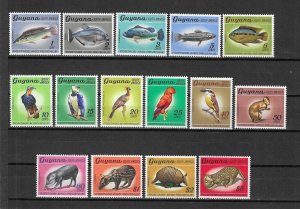 GUYANA 1968 SG 448/62 MNH Cat £13