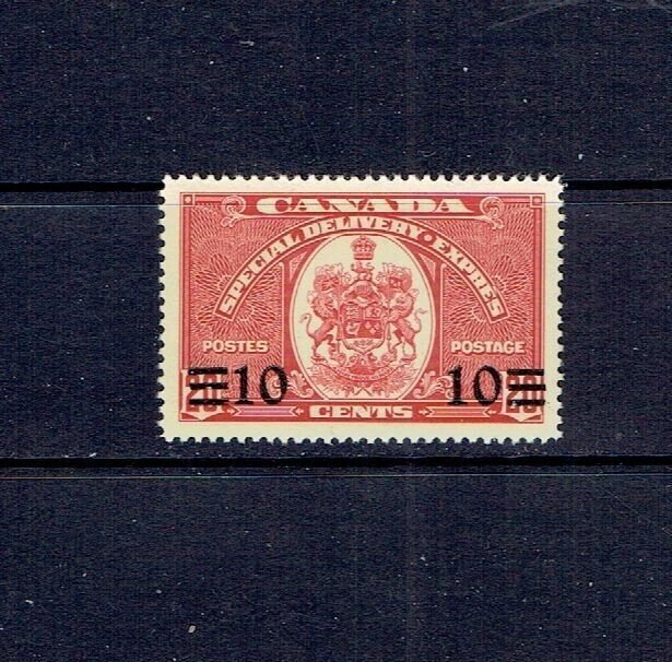 CANADA - 1939 TEN CENT SPECIAL DELIVERY - SURCHARGE - SCOTT E9 - MNH