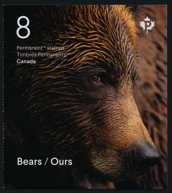 Canada 3194a Booklet MNH - Bears