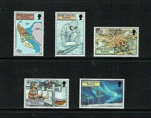 British Antarctic Territory: 1999 British Antarctic Survey Discoveries MNH set