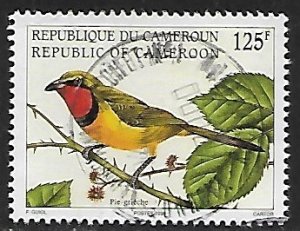 Cameroon - # 926 - Four-colored Bushshrike - used....{BRN9}