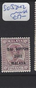 MALAYA JAPANESE OCCUPATION PAHANG  (P0108B)  10C DN   SG J242   MNH