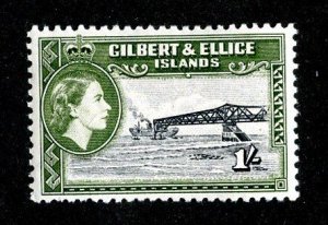 1956 Gilbert Sc #68 mlh* cv.$3 ( 9067 BCXX5 )
