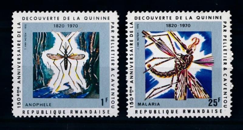 [70727] Rwanda 1970 Insects Mosquito From set MNH