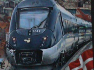 ​TOGO- 2017- EUROPEAN EXPRESS TRAINS  CTO SHEET VF LAST ONE FANCY CANCEL