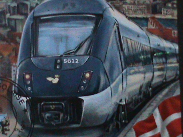 ​TOGO- 2017- EUROPEAN EXPRESS TRAINS  CTO SHEET VF LAST ONE FANCY CANCEL