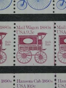 RIV: US MNH 1901 1903 & 1904 Line Pairs/PNC in Strips of 10 lot mint 3 5 7 2W