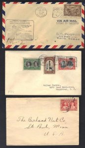 CANADA 1920-50's COLLECTION OF 18 COVERS COMMERCIAL & FDC's