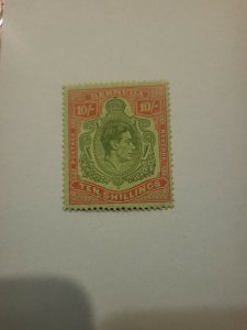 Stamps Bermuda Scott #126b h