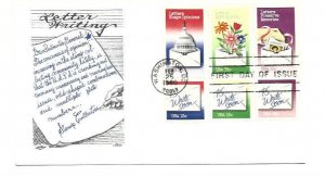 1805-10 Letter Writing Week on one Nova FDC