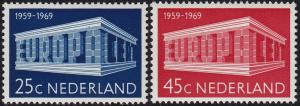 Netherlands - 1969 - Scott #475-76 - MNH - Europa