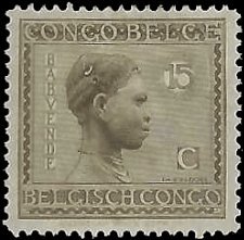 BELGIAN CONGO   #90 MH (2)
