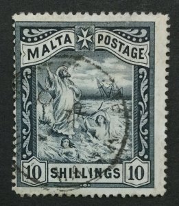 MOMEN: MALTA SG #35 1899-1901 USED LOT #194333-2866