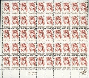 Retarded Children Complete Sheet of Fifty 10 Cent Postage Stamps Scott 1549