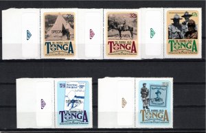 Tonga 1982 MNH Sc 504-8 SPECIMENS