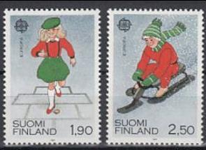 1989 Finland Scott 795-796 Europa MNH