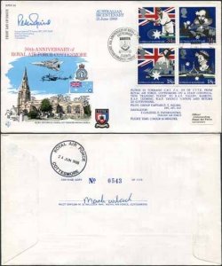 RFDC64b Australian Bicentenary Signed by Grp Capt. P.T. Squire (F)