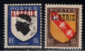 ALGERIA Scott 208 - 209 stamp set