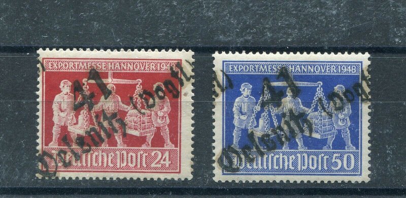 GERMANY SOVIET ZONE HOP BEZIRKSHANDSTEMPEL BEZIRK 41 IV a-b X PERFECT MNH 090